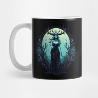 Verdant Reverie: Enchanted Forest Druid Mug